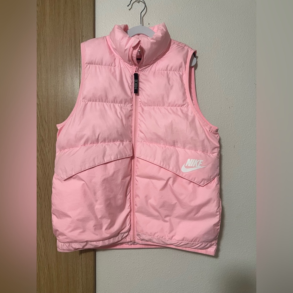 Nike Kids Light Pink Puffer Vest
